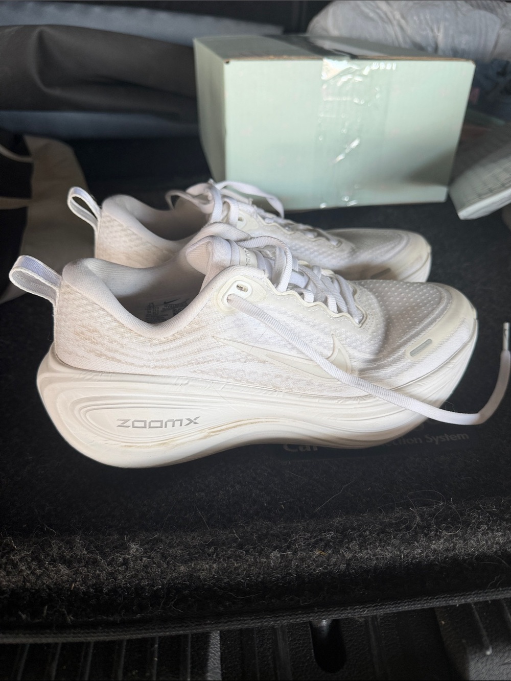 Nike Vomero Women’s White Athletic ZoomX Running Shoes